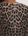 BASERANGE Classic Bamboo Fiber and Cotton Long Sleeve T-Shirt Collection Crew Neck Base Shirt French BAS-TTLS-BLP-AU25-LEOPARD (TOLS-BL-000 TTLS)